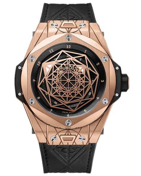 hublot big bang sang bleu gold|hublot sang bleu price.